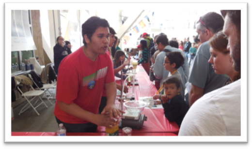 Student at Station 1