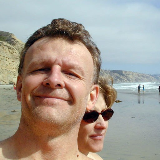 Jeff and Jodi Reed at the beach